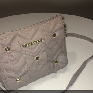 Crossbody lavender purse